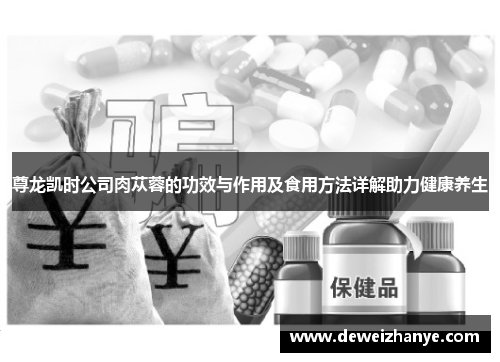 尊龙凯时公司肉苁蓉的功效与作用及食用方法详解助力健康养生